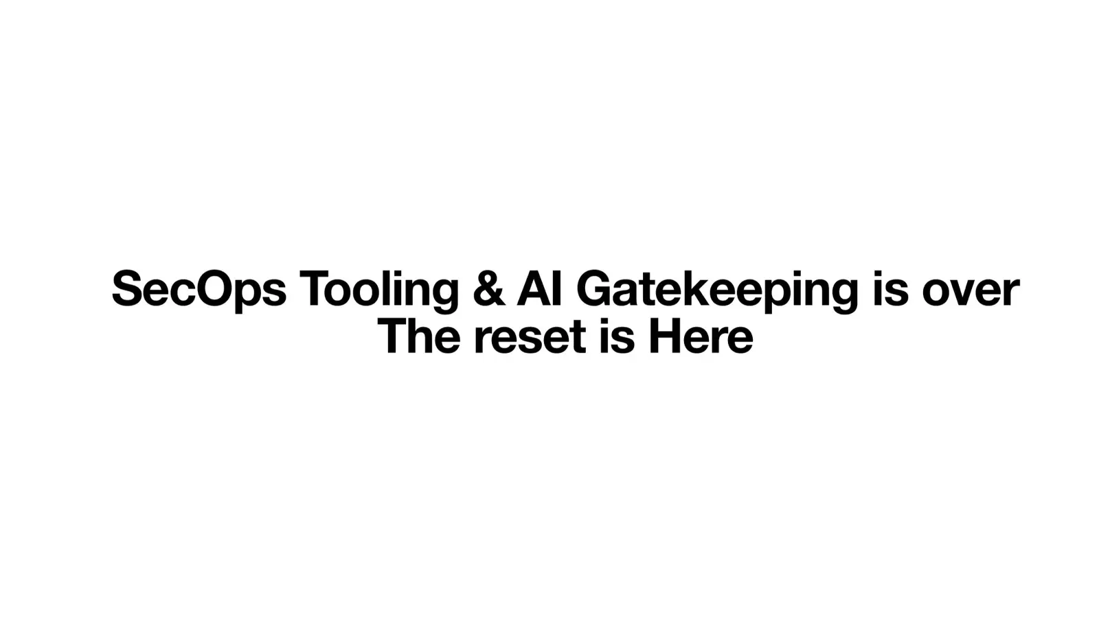 Slide 16 of 31 from "Future of SecOps Tooling". The full deck is available as a PDF below.
