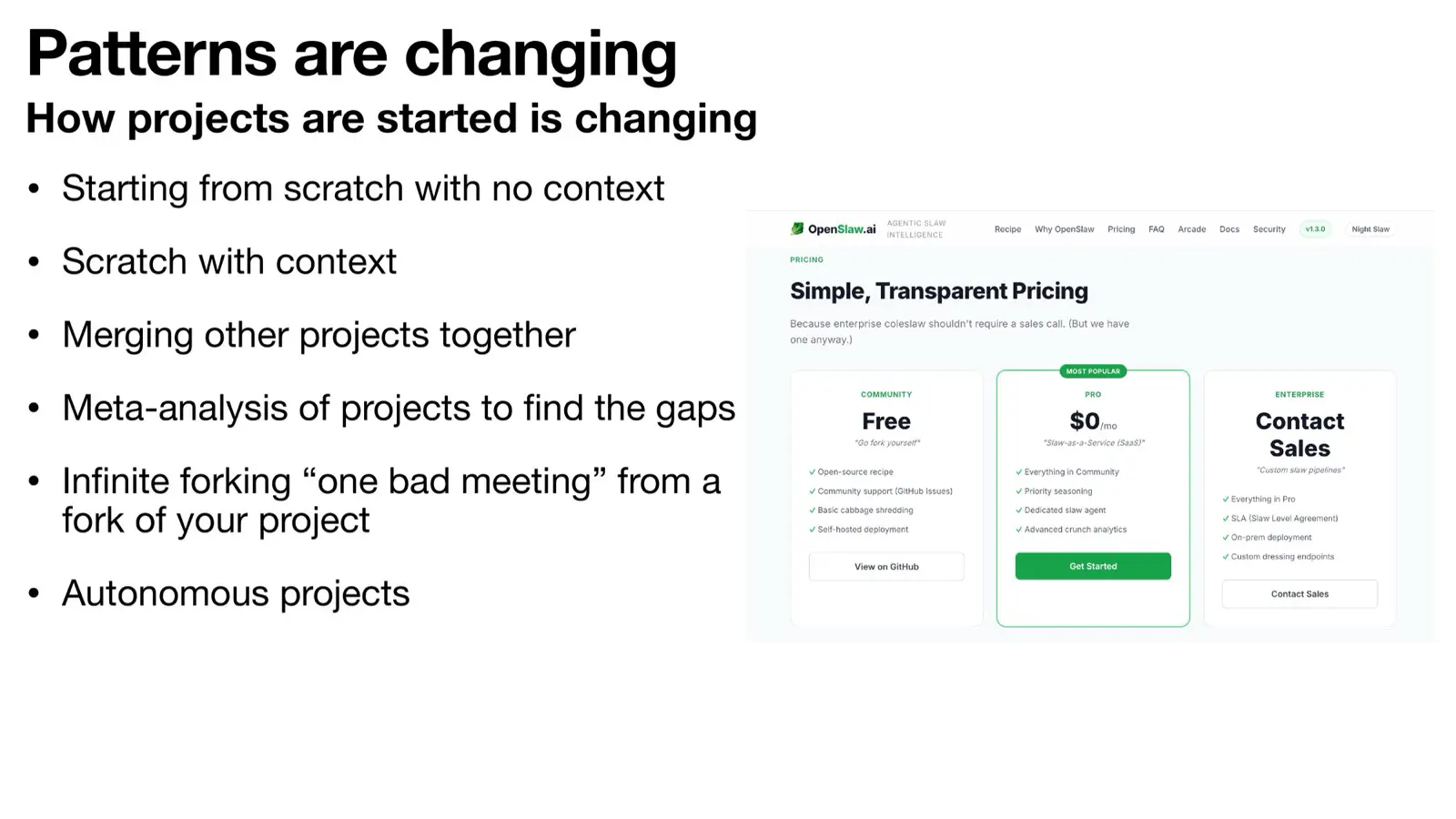 Slide 18 of 31 from "Future of SecOps Tooling". The full deck is available as a PDF below.